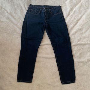Gap premium super skinny ankle jeans
